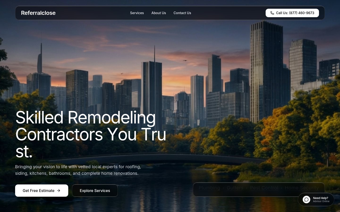home.referralclose homeowner portal